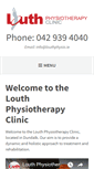 Mobile Screenshot of louthphysio.ie
